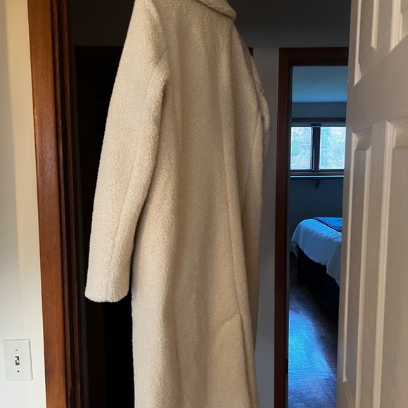 Amazon Cream Boucle Coat - Picture 2 of 2